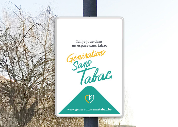 Panneau de signalisation avec support (sans e.c.a)