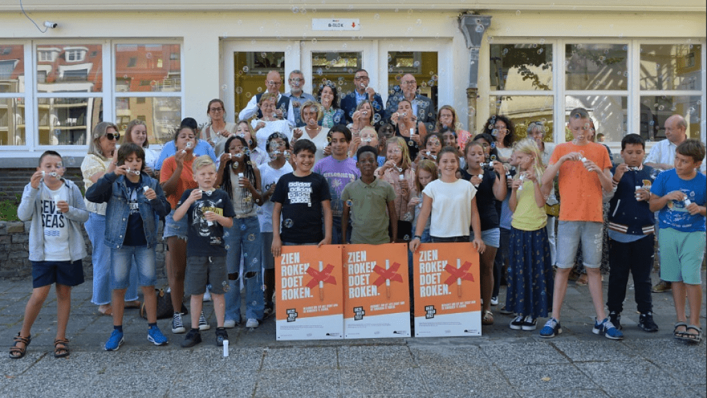 Blaas bellen, geen rook: Knokke-Heist gaat voor ‘Generatie Rookvrij’