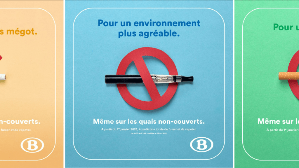 Dès 2023, les quais de gare de la SNCB seront sans tabac